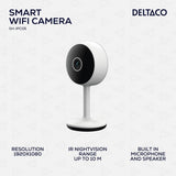 Deltaco Smart Home WiFi-kamera liiketunnistimella