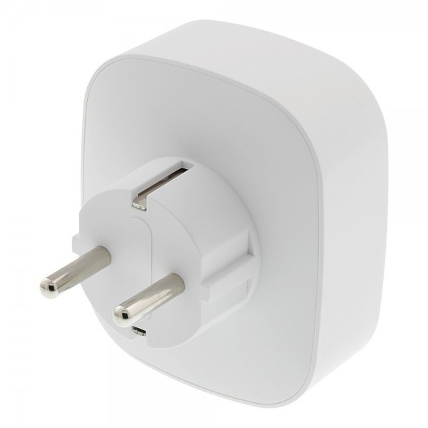 Deltaco Smart Home WiFi-virtakytkin, jossa energia-analyysi