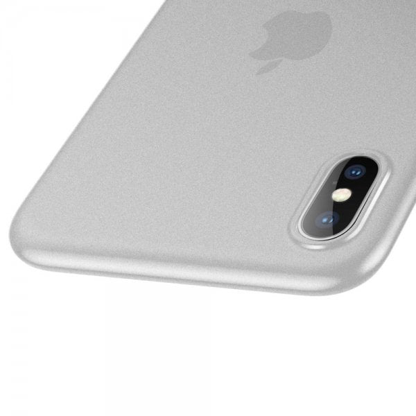 Baseus iPhone X/Xs Wing-suojakuori, valkoinen