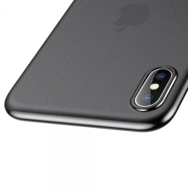 Baseus iPhone Xs Max -suojakuori Wing Case, musta