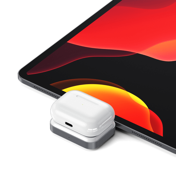 Satechi Dual Sided 2-in-1 USB-C -laturi Apple Watchille/AirPodeille