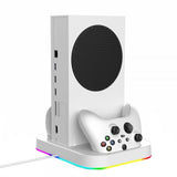 Ipega Xbox Series S telakointiasema tuulettimella ja RGB-valaistuksella