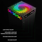Ipega Xbox Series X -jäähdytystuuletin RGB-valolla ja kuulokepidikkeellä