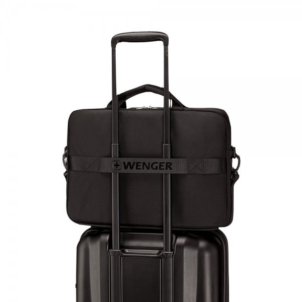 Wenger XE Compact 16" slim-tietokonelaukku, musta