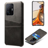 Xiaomi 11T/11T Pro Kotelo kahdella korttipaikalla Musta