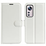 Xiaomi 12/12X Kotelo Litsi Valkoinen