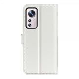 Xiaomi 12/12X Kotelo Litsi Valkoinen