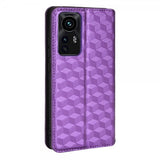 Xiaomi 12/12X Kotelo Ruutukuvio Violetti
