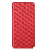 Xiaomi 12/12X Kotelo Ruutukuvio Punainen