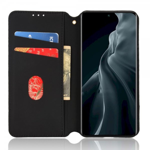 Xiaomi 12/12X Kotelo Ruutukuvio Punainen