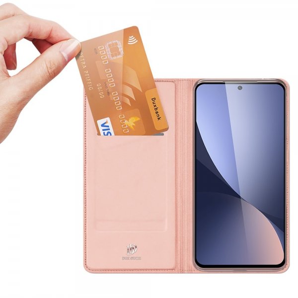 Dux Ducis Xiaomi 12/12X -kotelo, Skin Pro Series, pinkki