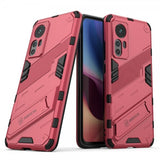 Xiaomi 12/12X Suojakuori jalustalla Magenta