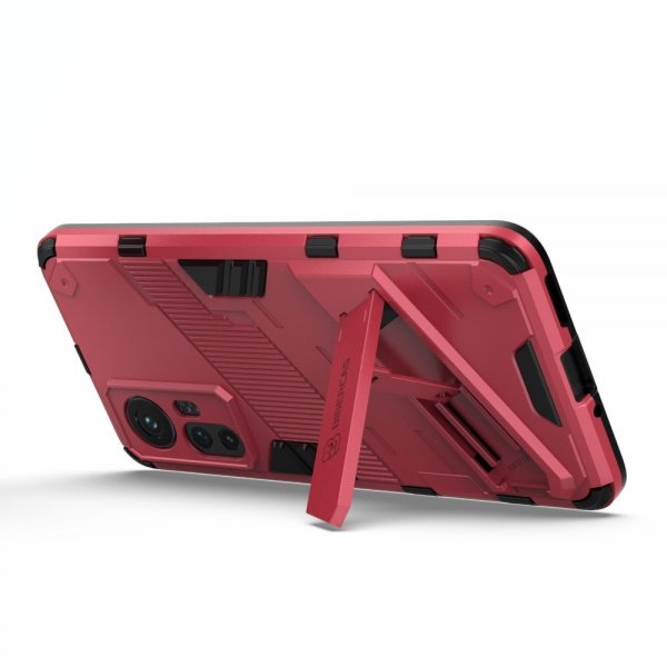 Xiaomi 12/12X Suojakuori jalustalla Magenta