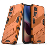 Xiaomi 12/12X Suojakuori jalustalla Oranssi