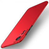 Mofi Xiaomi 12/12X Shield Slim -suojakuori, punainen