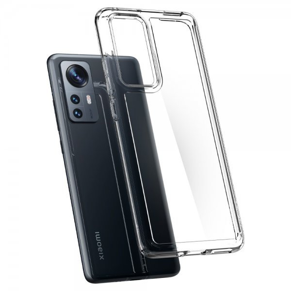 Spigen Xiaomi 12/12X Suojakuori Ultra Hybrid Crystal Clear