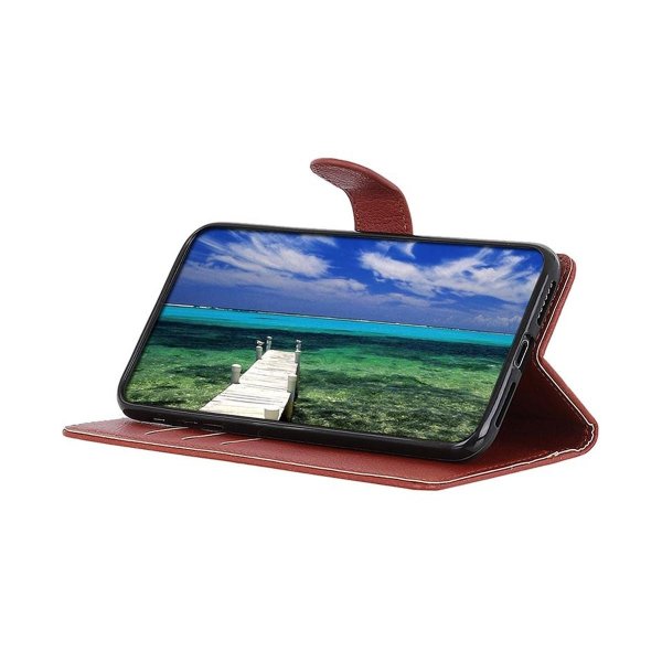 Xiaomi 12 Pro Kotelo Jalustalla Ruskea
