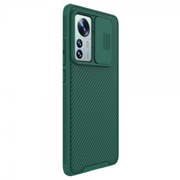 Nillkin Xiaomi 12 Pro Suojakuori CamShield Vihreä
