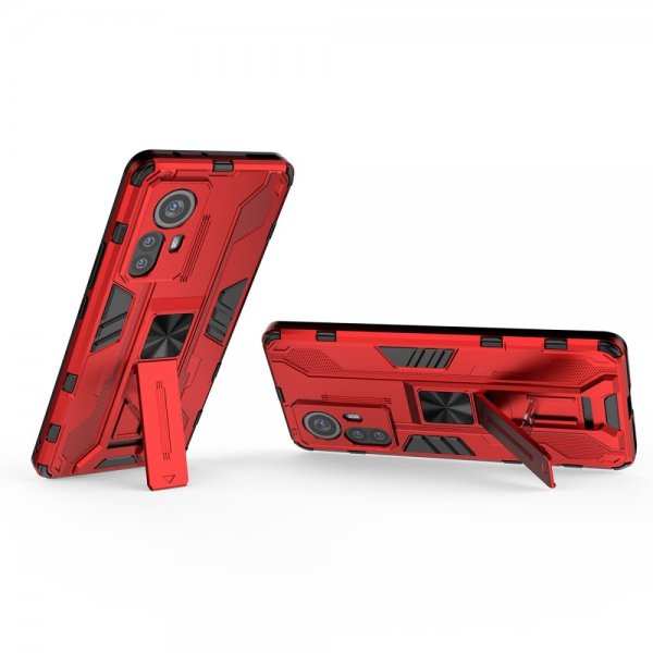 Xiaomi 12 Pro Kuoret Jalustatoiminnolla Punainen