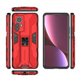 Xiaomi 12 Pro Kuoret Jalustatoiminnolla Punainen