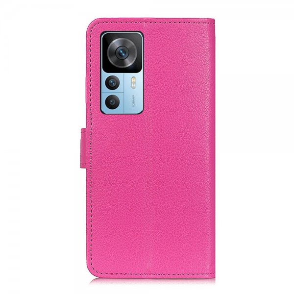 Xiaomi 12T/12T Pro Kotelo Litsi Magenta