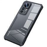 Xiaomi 12T/12T Pro Kuori Värillisellä Reunalla Läpinäkyvä