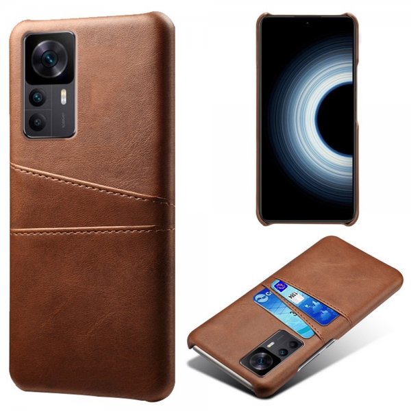 Xiaomi 12T/12T Pro Kuoret Kaksi Korttipaikkaa Ruskea