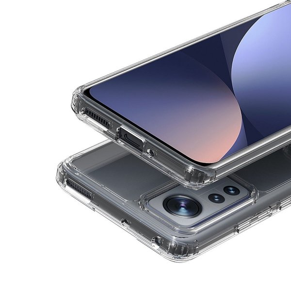 Xiaomi 12T/12T Pro Kuori Iskunkestävä Läpinäkyvä