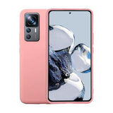 Xiaomi 12T/12T Pro Silikonikuori Vaaleanpunainen