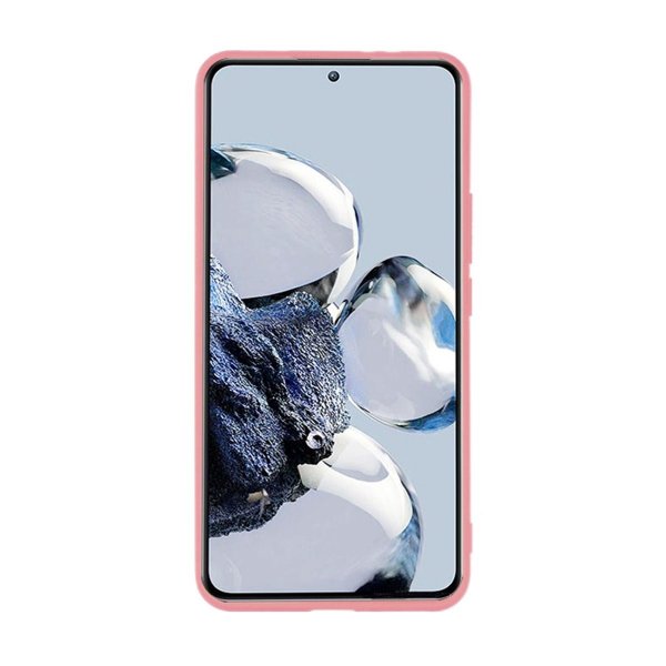 Xiaomi 12T/12T Pro Silikonikuori Vaaleanpunainen
