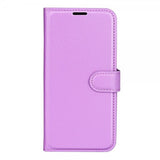 Xiaomi 13 Litsi Nahka Suojakotelo Liila