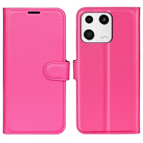 Xiaomi 13 Kotelo Litsi Magenta