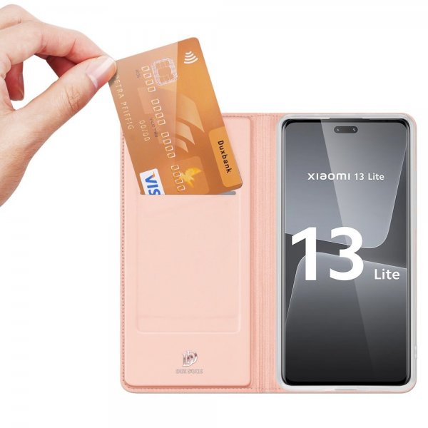 Dux Ducis Xiaomi 13 Lite -kotelo, Skin Pro Series, ruusu