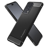 Spigen Xiaomi 13 Lite -suojakuori Rugged Armor Matte Black