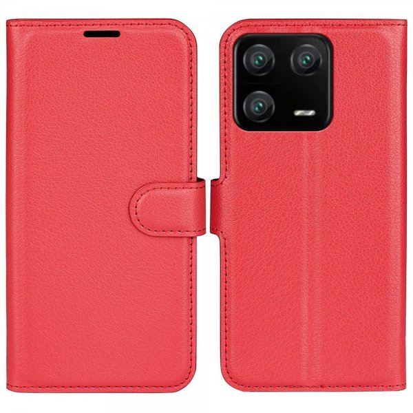 Xiaomi 13 Pro Suojakuori Litsi Punainen