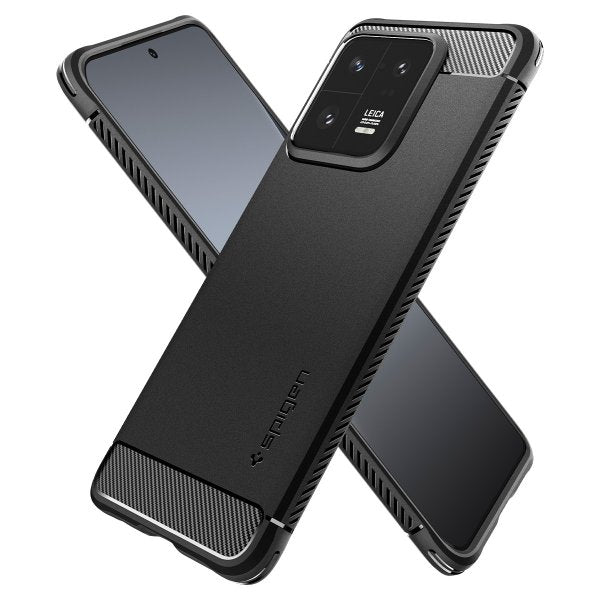 Spigen Xiaomi 13 Pro Suojakuori Rugged Armor Mattamusta