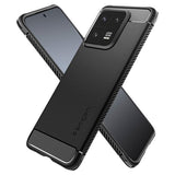 Spigen Xiaomi 13 Pro Suojakuori Rugged Armor Mattamusta
