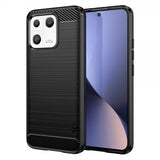 Mofi Xiaomi 13 Kuori Harjattu hiilikuiturakenne Musta