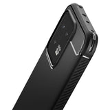 Spigen Xiaomi 13 Suojakuori Rugged Armor Mattamusta