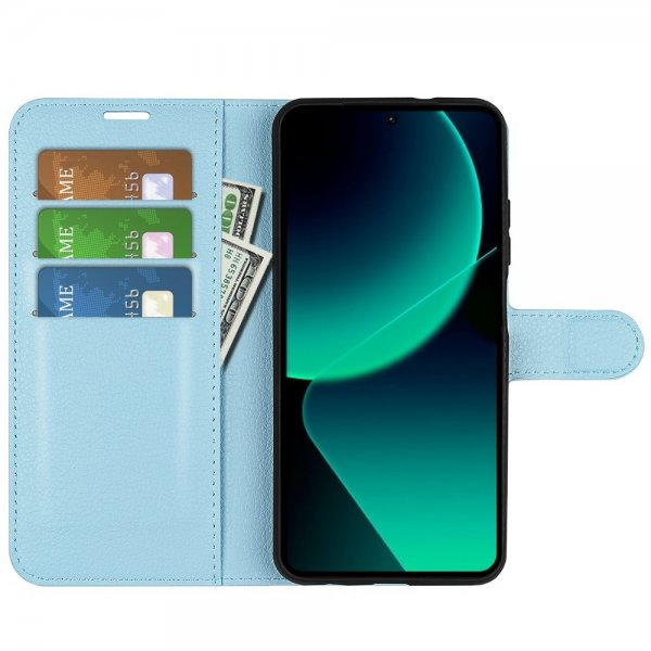 Xiaomi 13T/13T Pro Litchi Sininen Kotelo