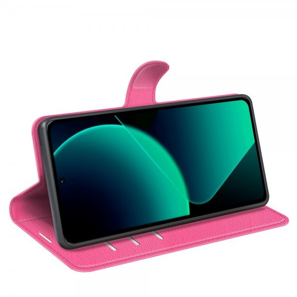 Xiaomi 13T/13T Pro Kotelo Litsi Magenta