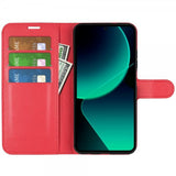 Xiaomi 13T/13T Pro Kotelo Litsi Punainen