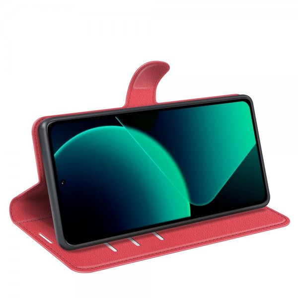 Xiaomi 13T/13T Pro Kotelo Litsi Punainen
