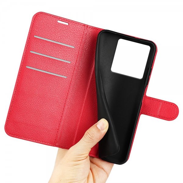 Xiaomi 13T/13T Pro Kotelo Litsi Punainen