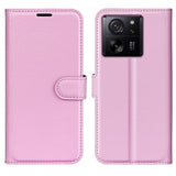 Xiaomi 13T/13T Pro Litsi-kuvioinen vaaleanpunainen kotelo