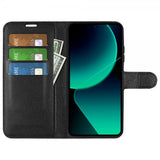 Xiaomi 13T/13T Pro Kotelo Litsi Musta