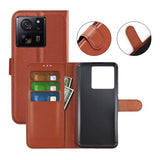 Xiaomi 13T/13T Pro Kotelo Jalustalla Ruskea