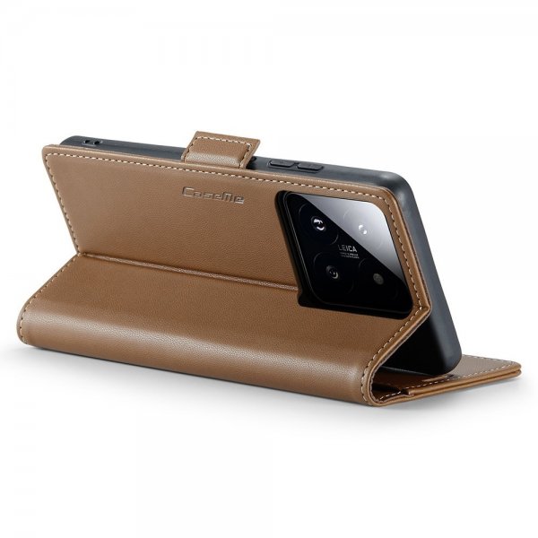 CaseMe Xiaomi 14 -kotelo 023 Series Ruskea