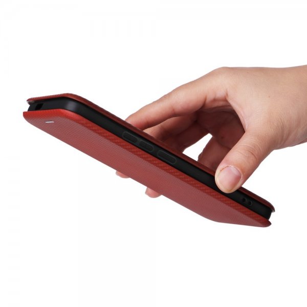Xiaomi 14 Suojakuori Hiilikuitutekstuuri Ruskea
