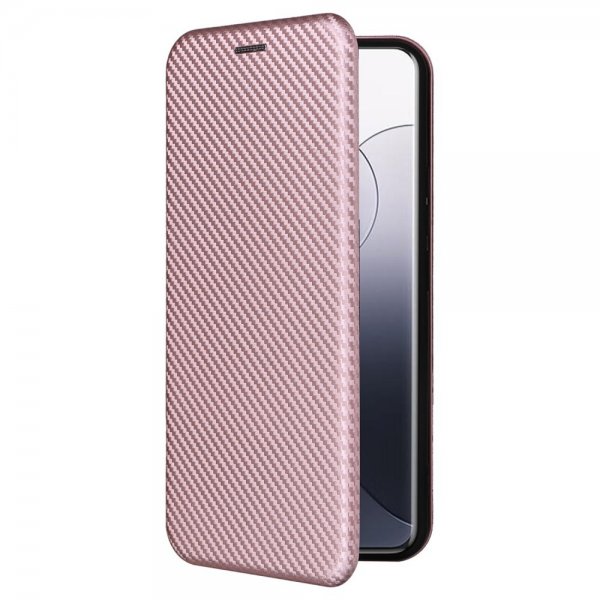 Xiaomi 14 Suojakuori Hiilikuitutekstuuri Ruusukulta